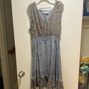 Raya Sun Animal Print Dress Size M